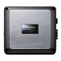 PIONEER GM-D7400M OWNER'S MANUAL Pdf Download | ManualsLib