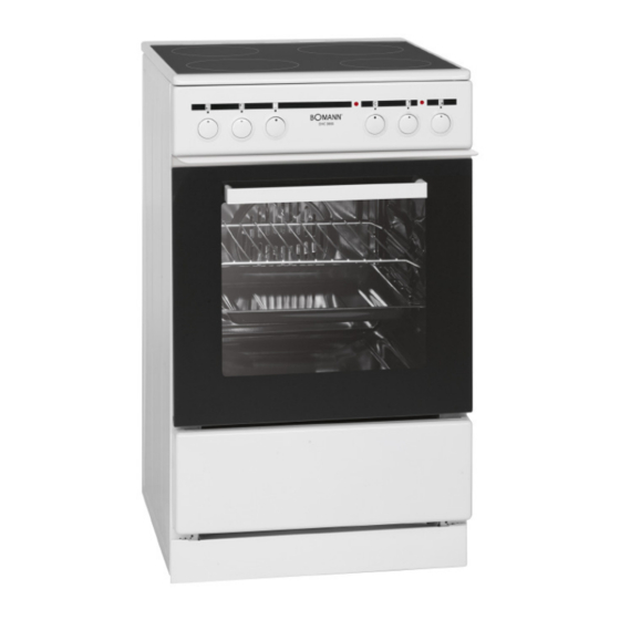 BOMANN EHC 3553 Instruction Manual