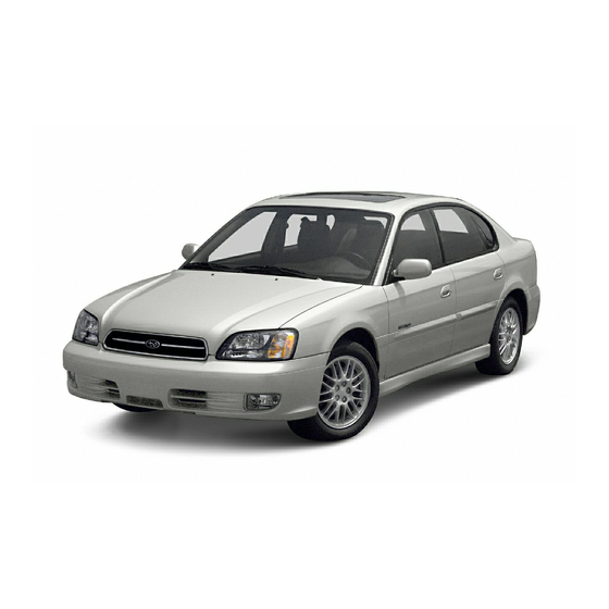 Subaru 2003 LEGACY Service Manual