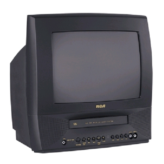 RCA T13082 Specification Sheet