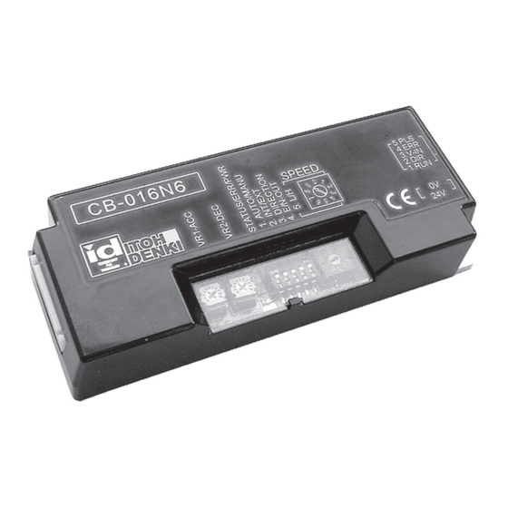 ITOH DENKI CB-016 series User Manual