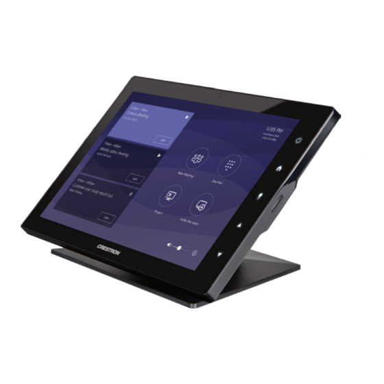 Crestron UC-B-ACCY Quick Start