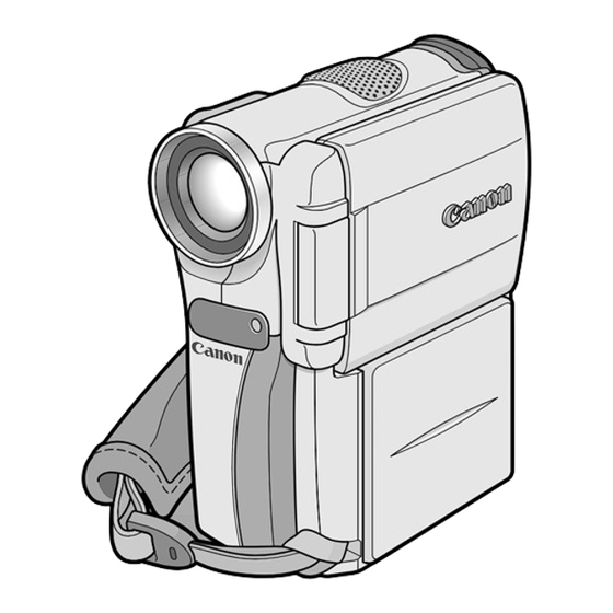 Canon elura10 Instruction Manual