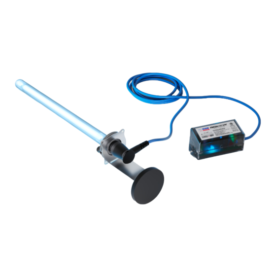 Fresh-Aire UV Blue-Tube UV-X Installation Instructions