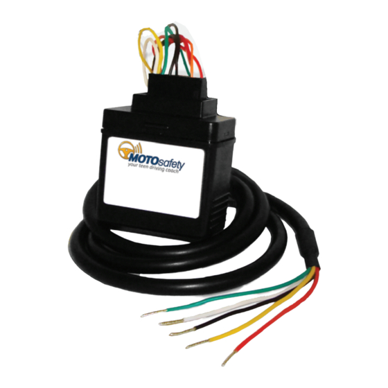 MOTOsafety  Quick Start Manual