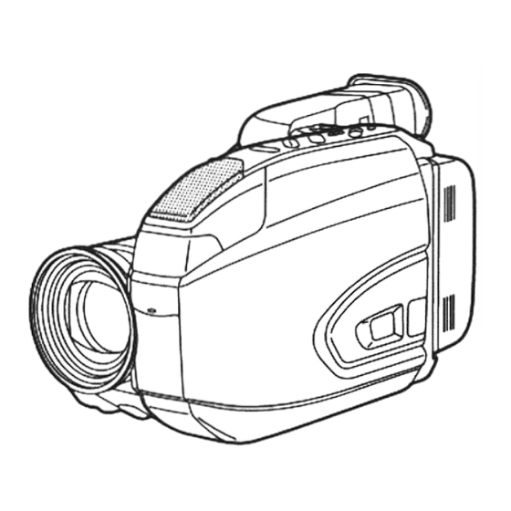 Panasonic Palmcorder PV-D318 User Manual