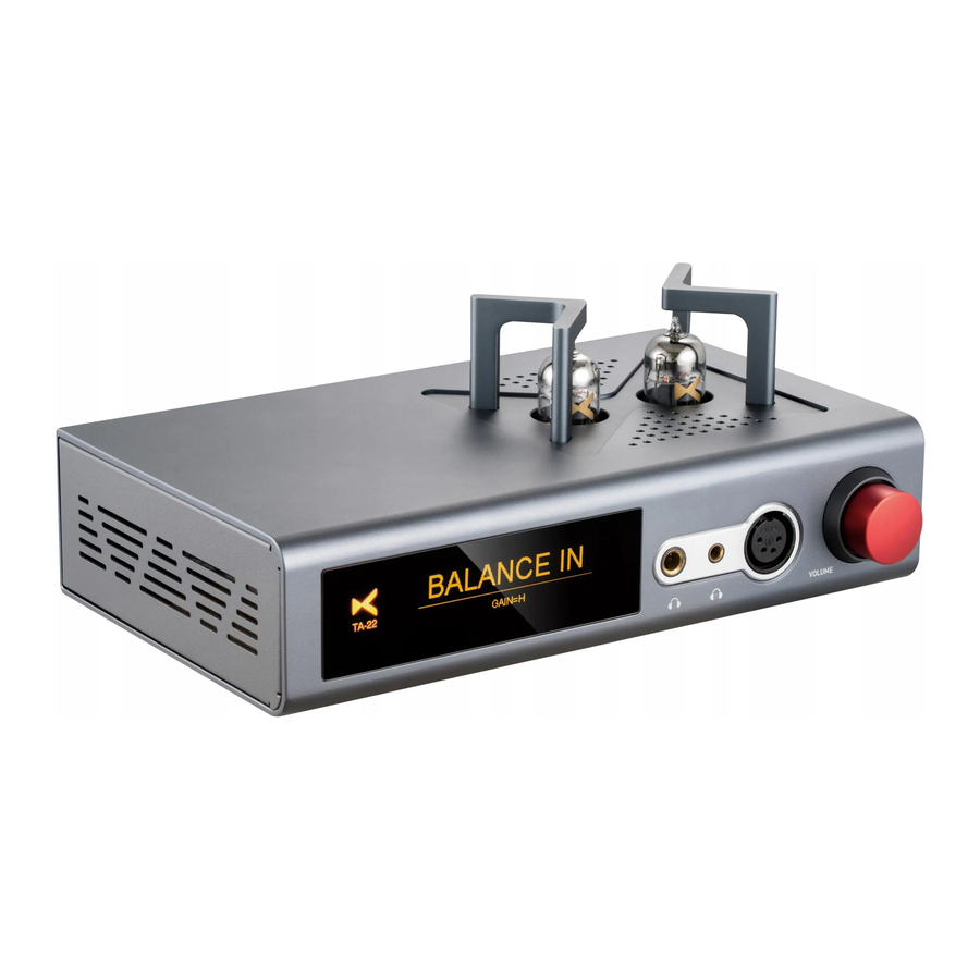 xDuoo TA-22 Manual