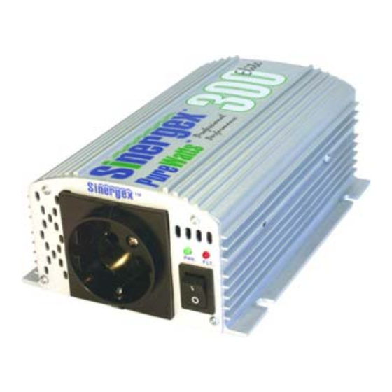 Sinergex PureWatts Elite 300 User Manual