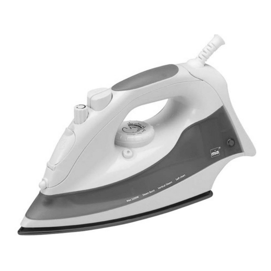 User Manuals: MIA Inox Glider 2000 Iron