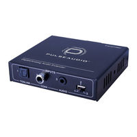 PulseAudio PA-EXTDA Manual