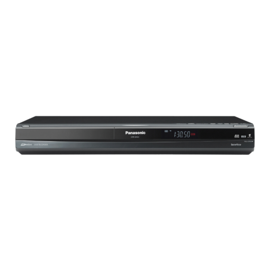 Panasonic DMR-EH53 Operating Instructions Manual