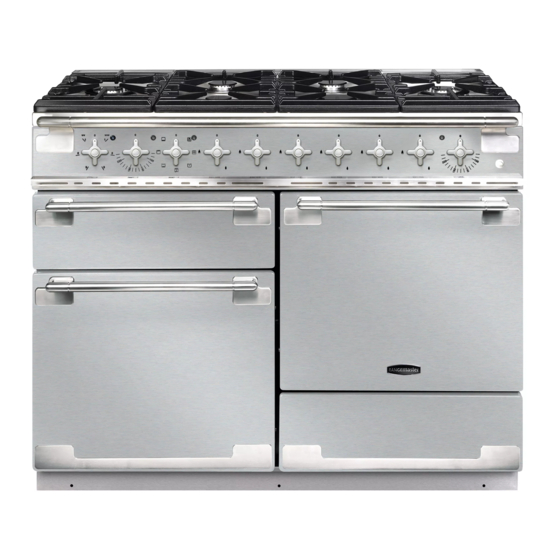 Rangemaster Elise 110 Dual Fuel User's Manual & Installation Instructions