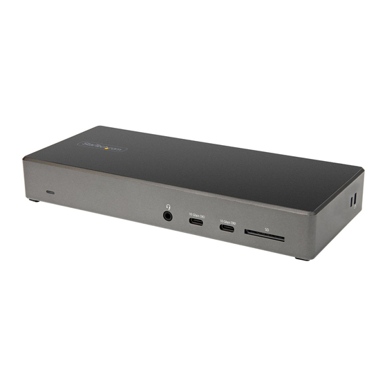 StarTech.com DK31C2DHSPD Quick Start Manual