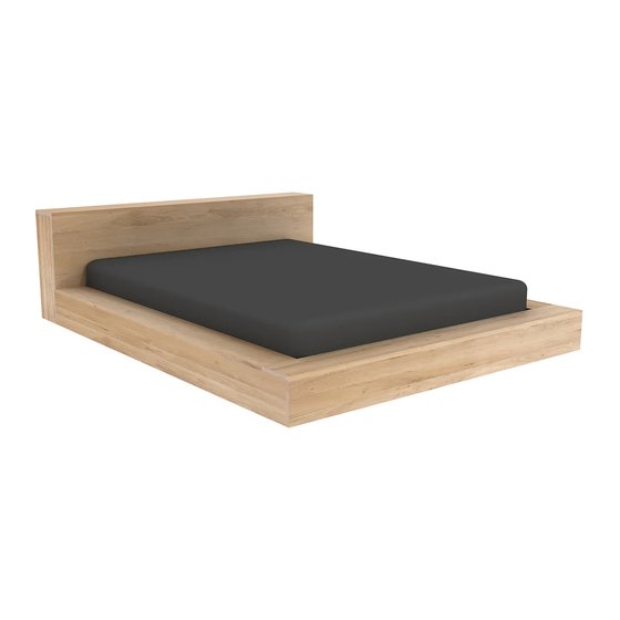 Ethnicraft OAK MADRA 51201 Assembly Instructions