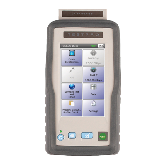 AEM TESTPRO CV100 User Manual