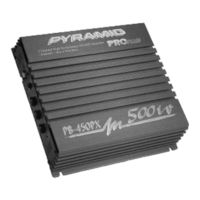 Pyramid PB-450PX Pro Plus User Manual