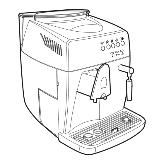 Gaggia SUP025MY Operating Instructions Manual
