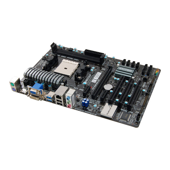 Biostar Hi-Fi A85S2 Manual