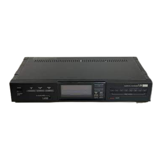 Sansui T-700 Operating Instructions Manual