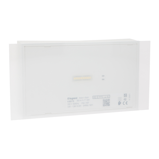 LEGRAND X-light 180 Manual