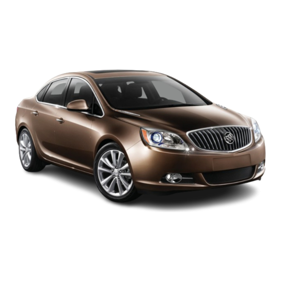 Buick Verano Getting To Know Manual