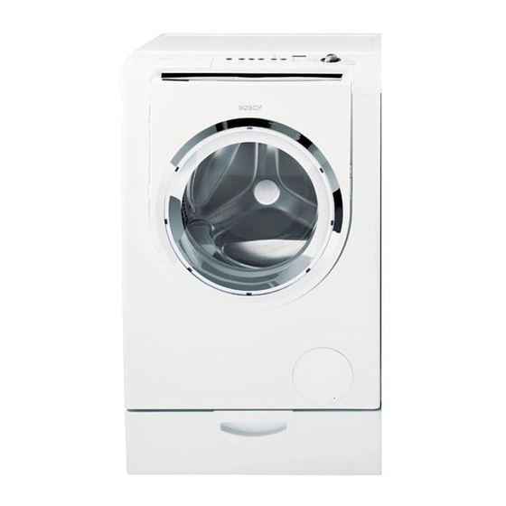 Bosch WBB24750 Operating, Care And Installation Instructions Manual
