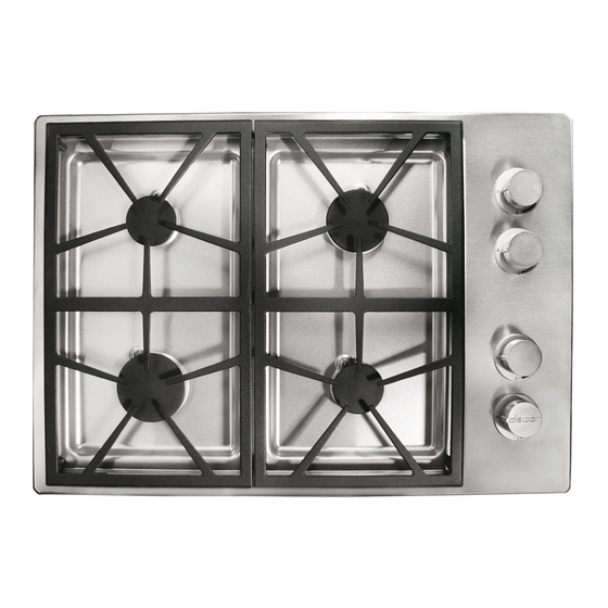 Dacor Distinctive DTCT304G Installation Instructions Manual