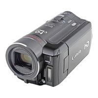 Canon VIXIA HF100 Instruction Manual
