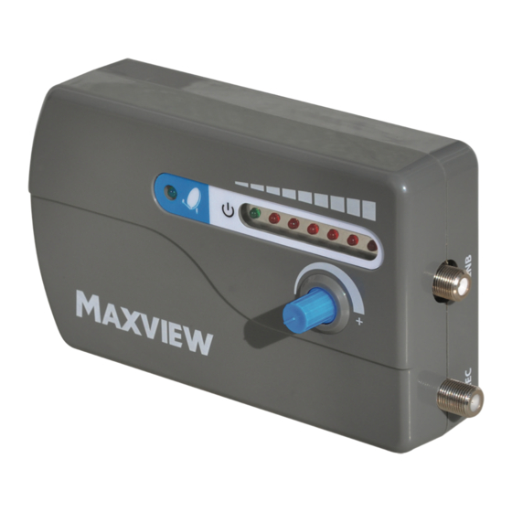 Maxview MXL040 Setup And User's Manual