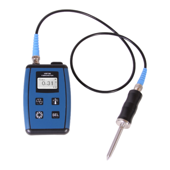 STI CMCP-620V Handheld Vibration Meter Manuals