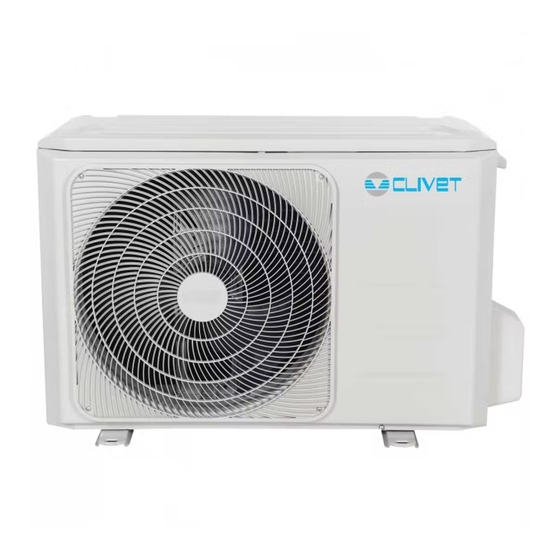 CLIVET STELVIO MH1-Y Series Manual For Installation, Use And Maintenance
