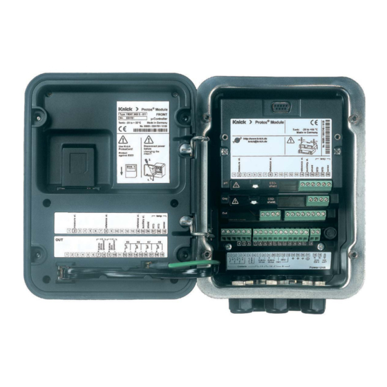 Knick Protos II 4400 User Manual