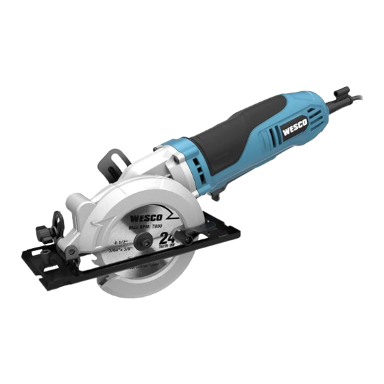 Wesco WS3454U Manual