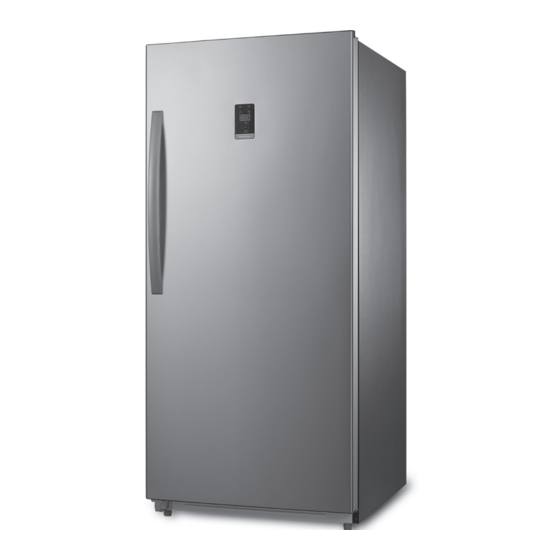 Insignia NS-UZ14XSS8 Upright Freezer Manuals