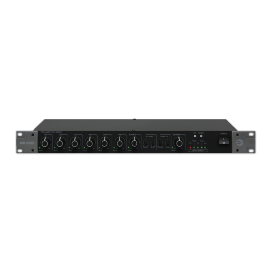 Amperes MX2222 Instruction Manual