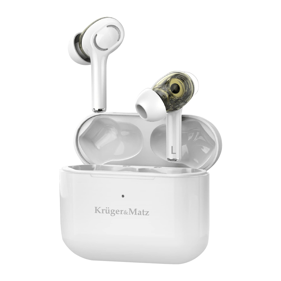 Krüger & Matz Wireless Earphones KMPM4 Manual