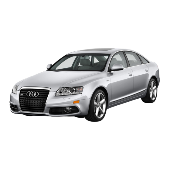 AUDI A6 2011 REPAIR MANUAL Pdf Download | ManualsLib