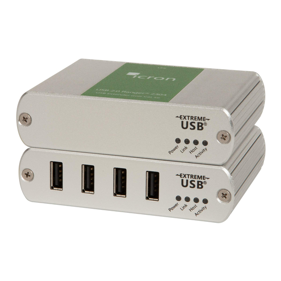 Icron USB 2.0 RG2304SP Quick Start Manual
