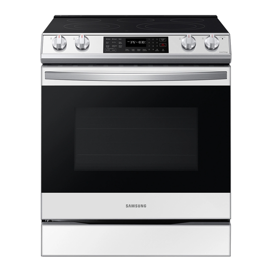 Samsung NE63CB831512AA Electric Range Manuals