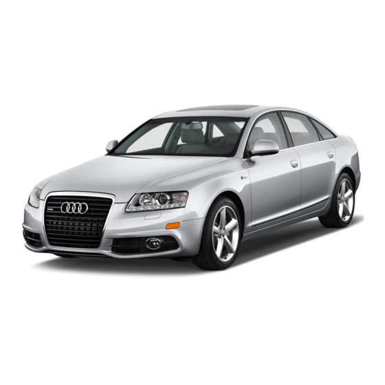 Audi A6 2011 Workshop Manual