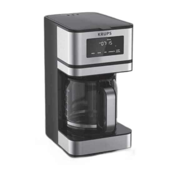Krups Simply Brew KM208D50 Manual