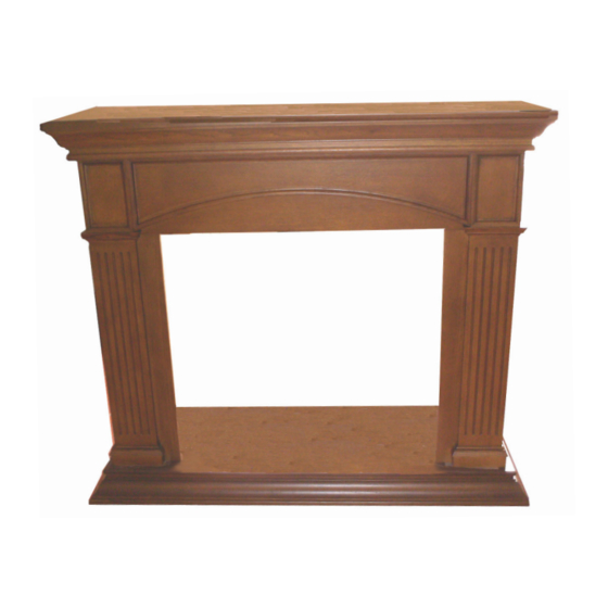 Desa Mantel and Base W32RO Assembly And Installation Instructions