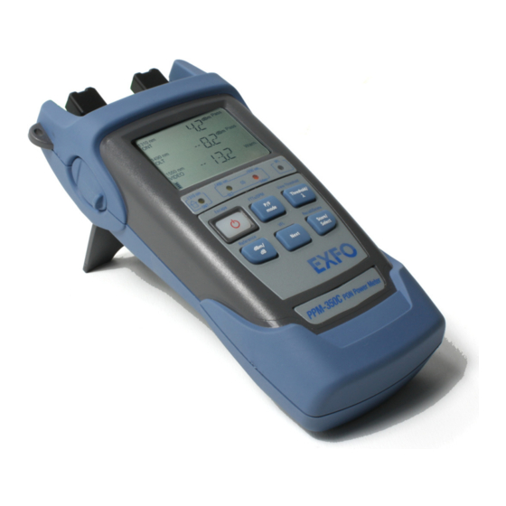 EXFO PPM-350C User Manual