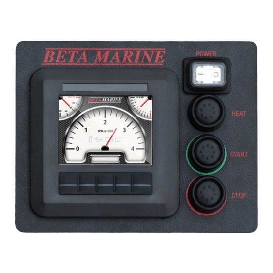 Beta Marine D Panel Operator's  Maintenance Manual