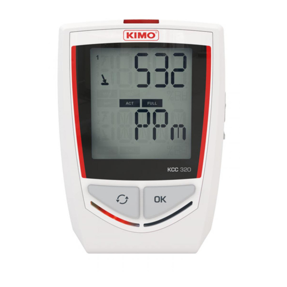 Kimo KT 320 User Manual