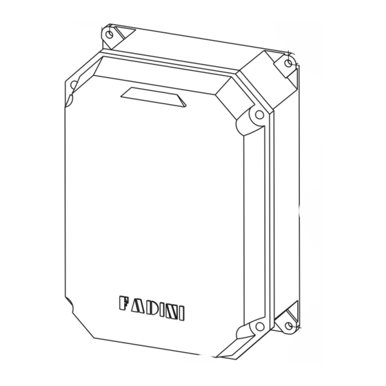 fadini Elpro 9 Plus Instructions