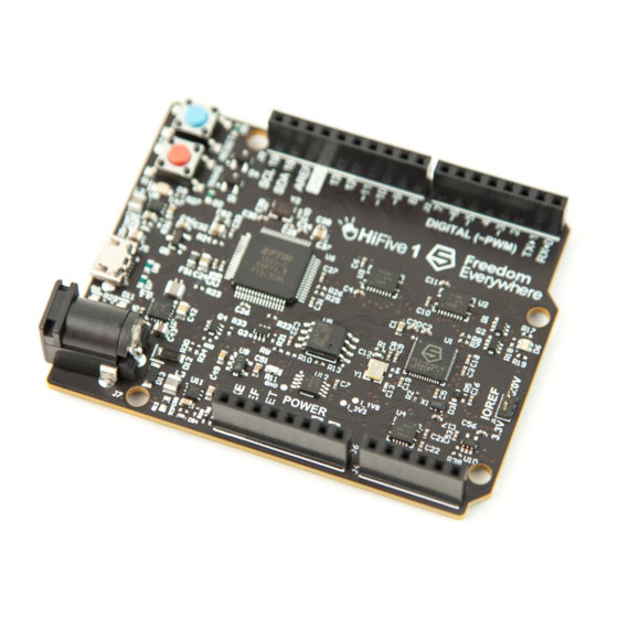 SiFive FE310-G000 Manual