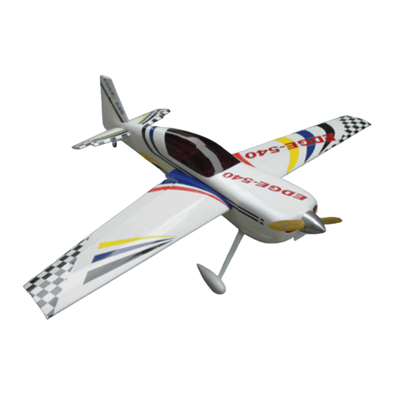 Flight Model EDGE-540 50CC Assembly Manual