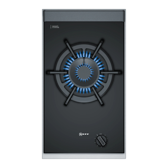User Manuals: NEFF N23TS19N0 Gas Domino Hob