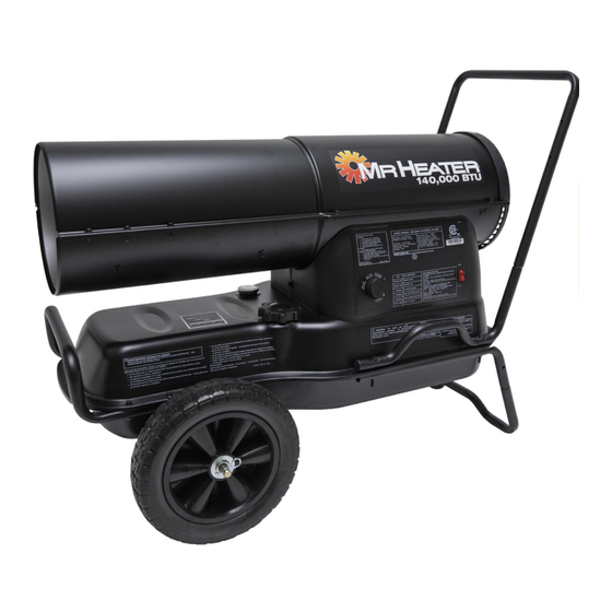 MrHeater MH140KTR Operating Instructions And Owner's Manual